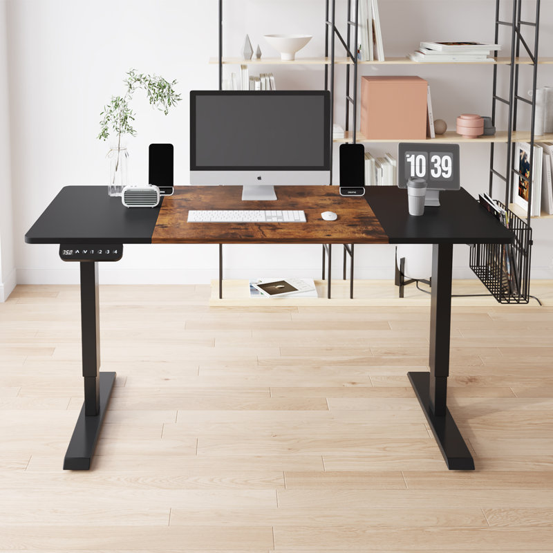 17 Stories Maryanna Height Adjustable Standing Desk Converter Wayfair